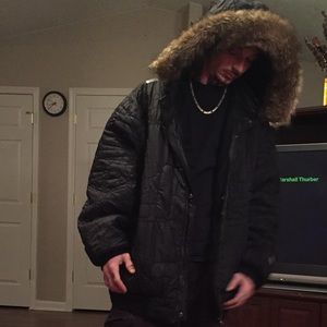 Genuine leather reversible jacket